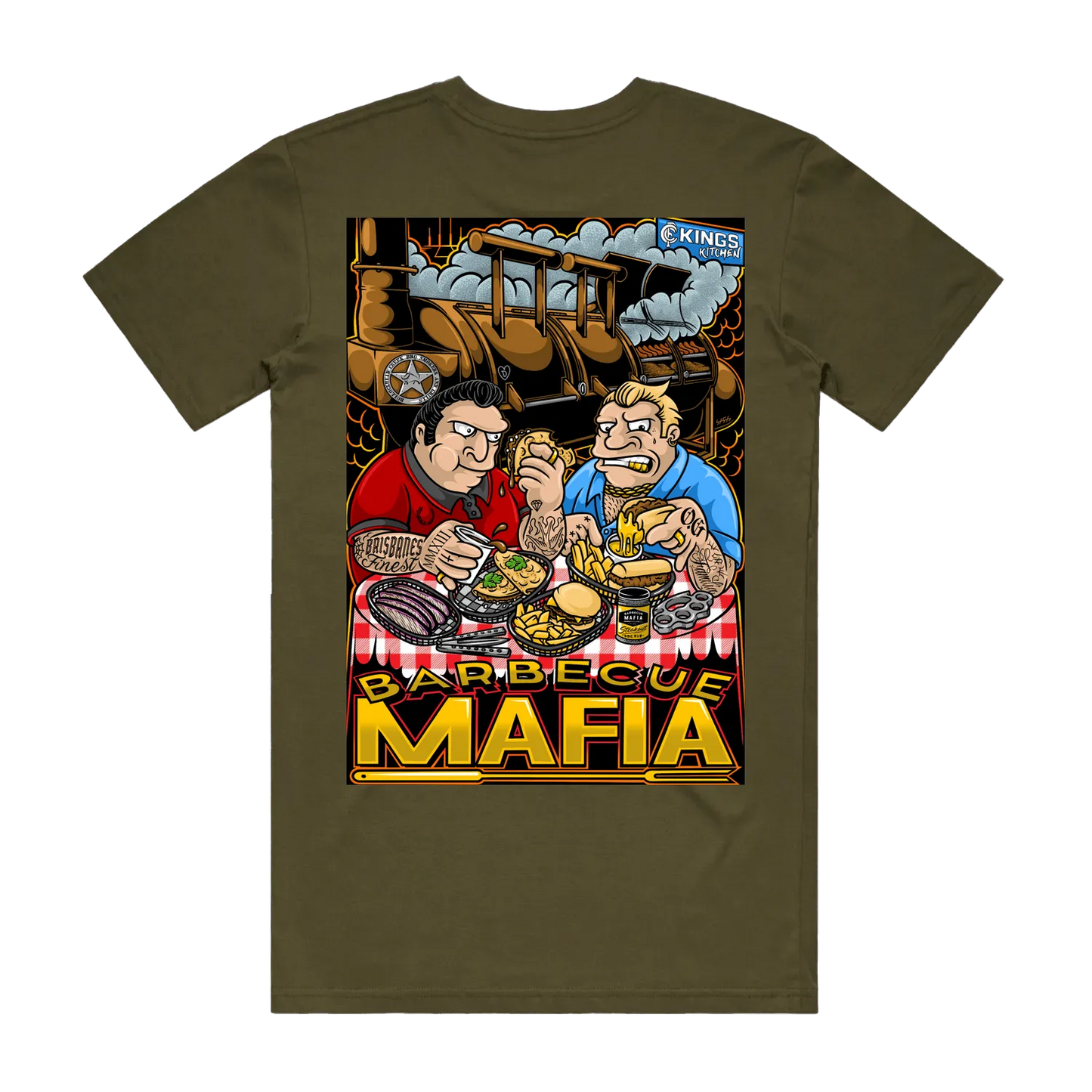 Mafia Staple Tees - Restaurant Design (Print on Demand Product)