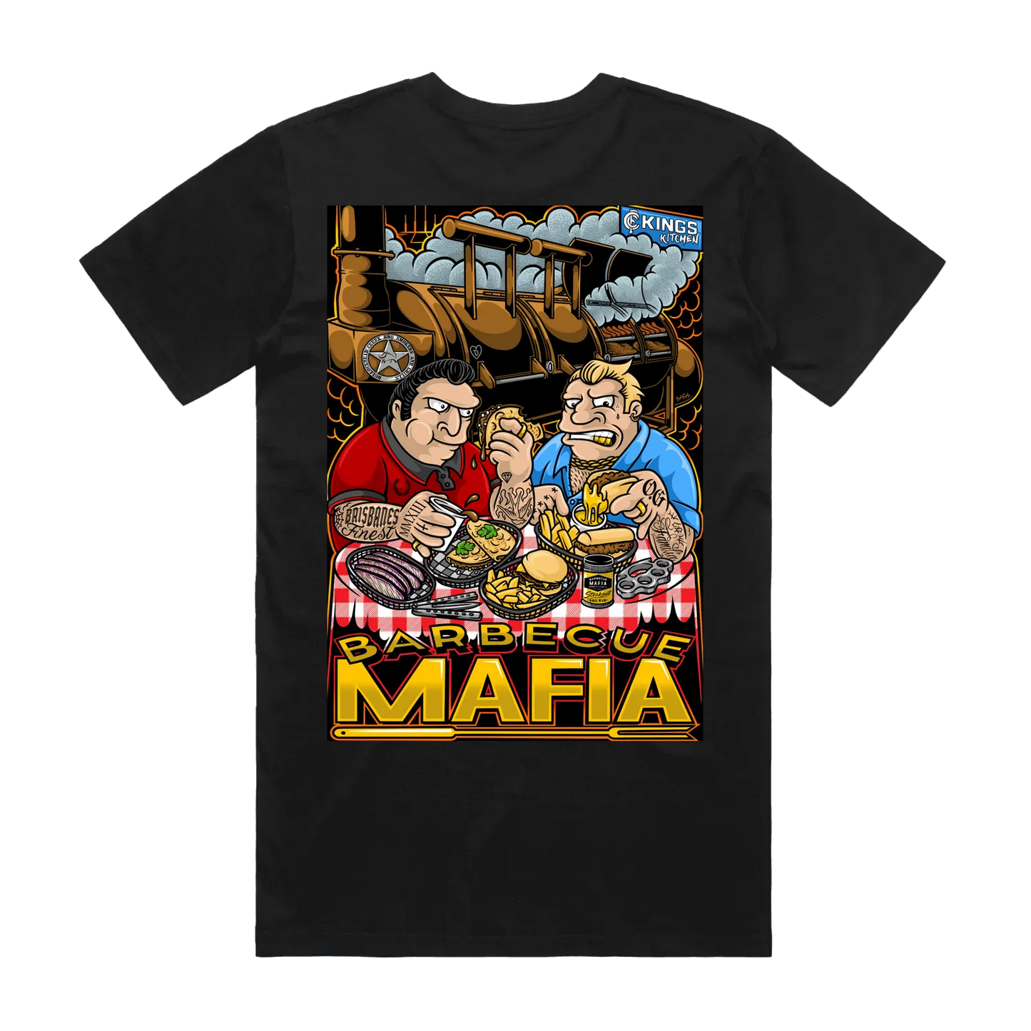 Mafia Staple Tees - Restaurant Design (Print on Demand Product)