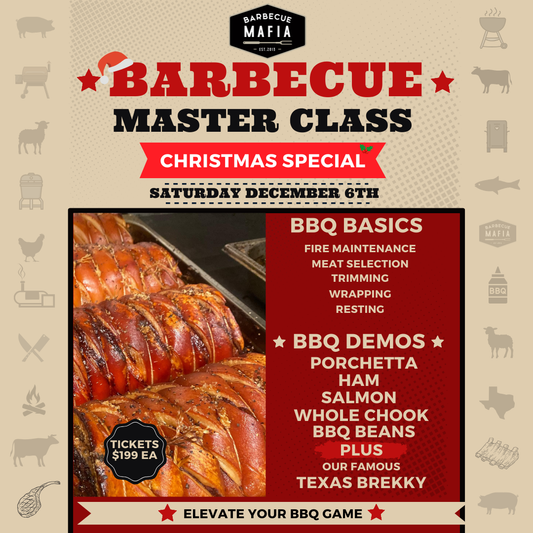 Christmas BBQ Class - Sat December 6th, 2025