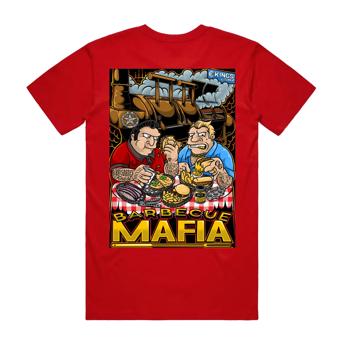 Mafia Staple Tees - Restaurant Design (Print on Demand Product)